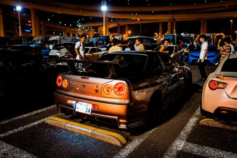 Daikoku & Tokyo Private JDM Tour by 700HP R34 GT-R