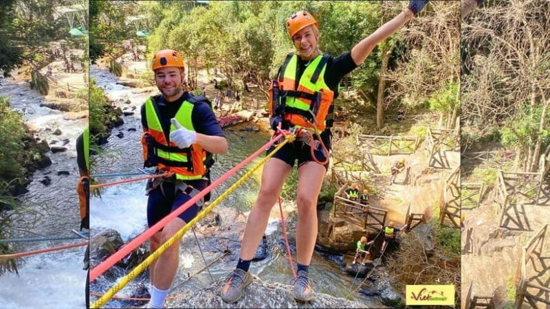 Dalat: Canyoning Extreme Adventure Vietnam - Zipline and Canyon Traverses