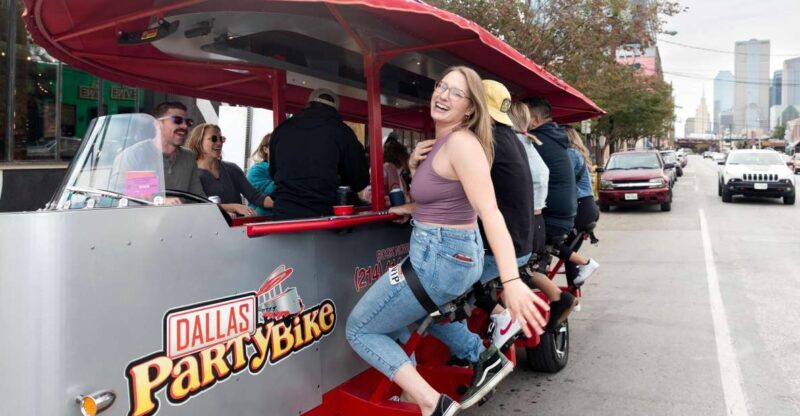 Dallas Party Bike Private Group Rental in Deep Ellum - What Is the Dallas Party Bike Experience?
