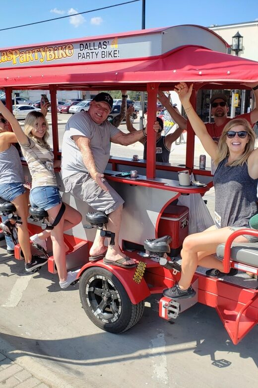 Dallas Party Bike Private Group Rental in Deep Ellum - What to Expect During Your Tour