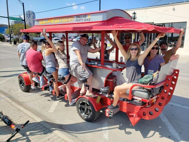 Dallas Party Bike Private Group Rental in Deep Ellum - Practical Details and Considerations