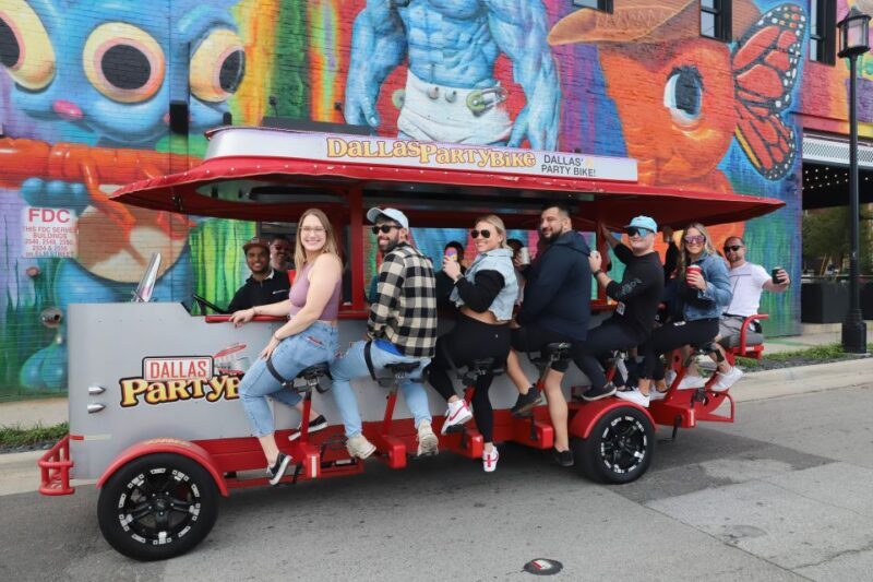 Dallas Party Bike Pub Crawl in Deep Ellum - Dallas Party Bike Pub Crawl in Deep Ellum: A Fun, Flexible Way to Explore Dallas Nightlife