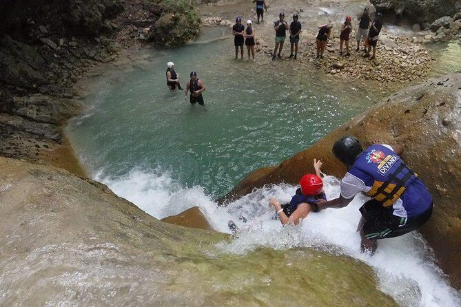 Damajagua Waterfalls Adrenalin Adventure Amber Cove-Taino Bay - Key Points