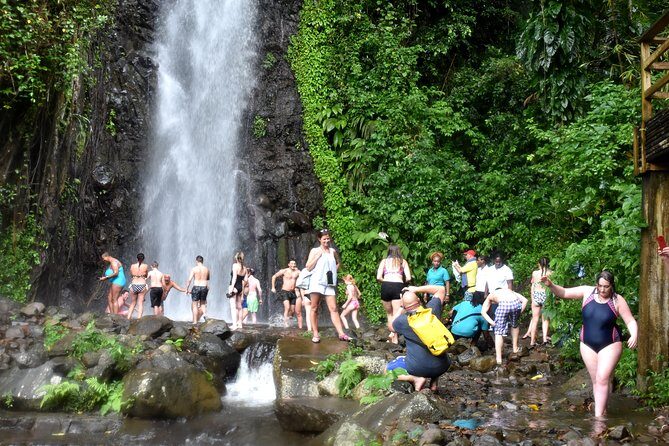 Dark View falls , Wallilabou , Fort Charlotte, Kingstown from IV Tours - Key Points