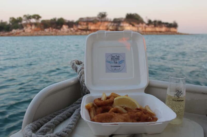 Darwin: Sunset Harbour Cruise with Fish and Chips Dinner - An Authentic Darwin Experience on the Water