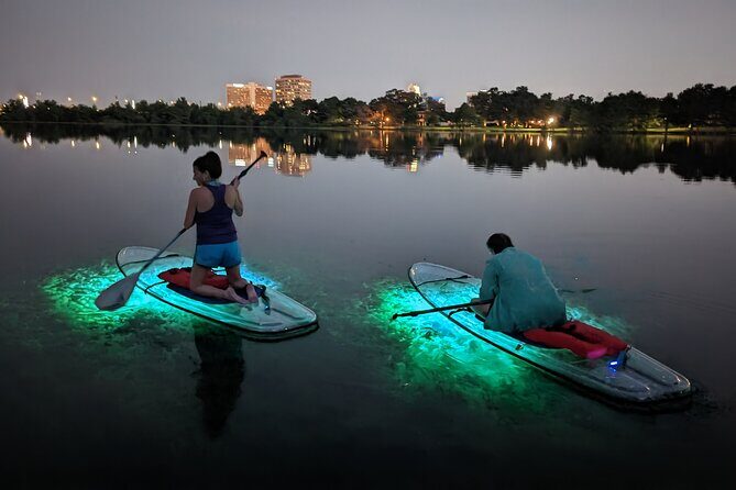 Date Night LED Glow Clear Kayak or Clear Paddleboard & Champagne - An In-Depth Look at the Experience