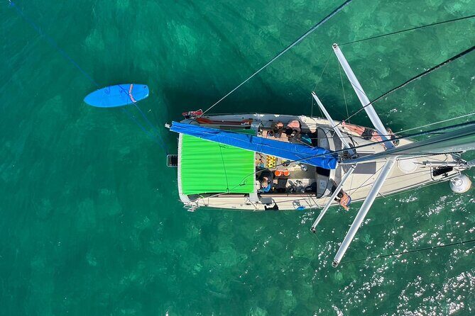 Day Lagoon 100% Sailing stops Snorkelling Paddle - Key Points