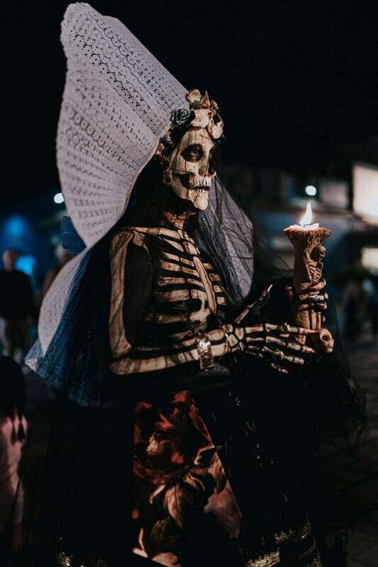 Day of the Dead Catrina Photoshoot & Mezcal Spirited Faces - What to Expect from Your Oaxaca Day of the Dead Experience