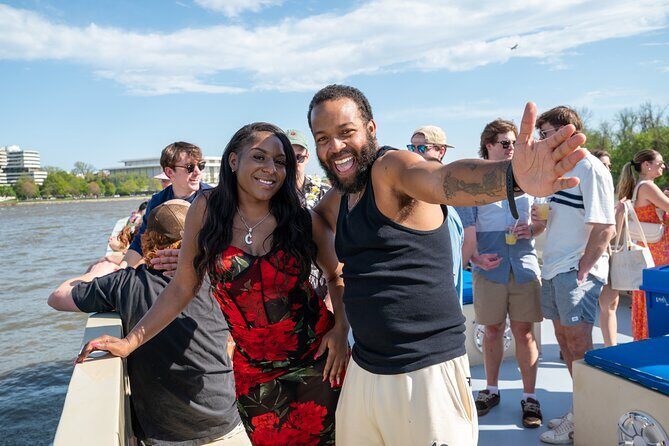 Day, Sunset, or Night Party Yacht Cruise along Potomac River - Key Points