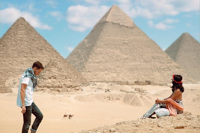 Day Tour To Giza Pyramids, Great Sphinx, Egyptian Museum, Bazzar - FAQs