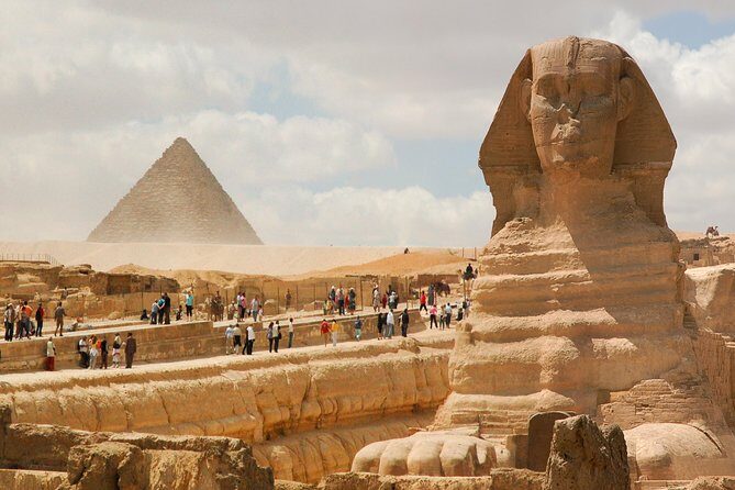 Day Tour to Giza pyramids sphinx Egyptian museum bazaar camel ride Nile cruise - The Sum Up