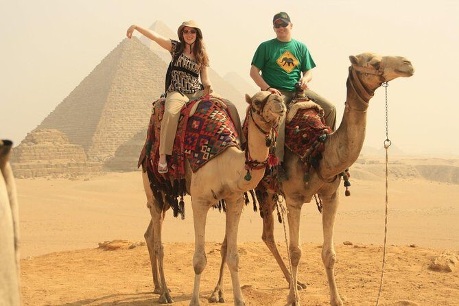 Day Tour To Giza Pyramids With Camel Ride And Egyptian Museum In Cairo - Key Points