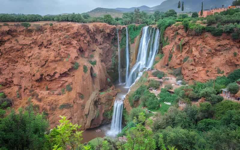 Day Trip To Ouzoud Waterfalls (Guide Hik & Boat option) - Meeting and Feeding the Monkeys