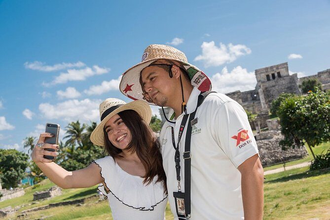 Day Trip To Tulum Mayan Ruins And Visit Cenote Nohoch With Lunch - Stop 1: Tulum Archaeological Site – A Coastal Mayan Marvel
