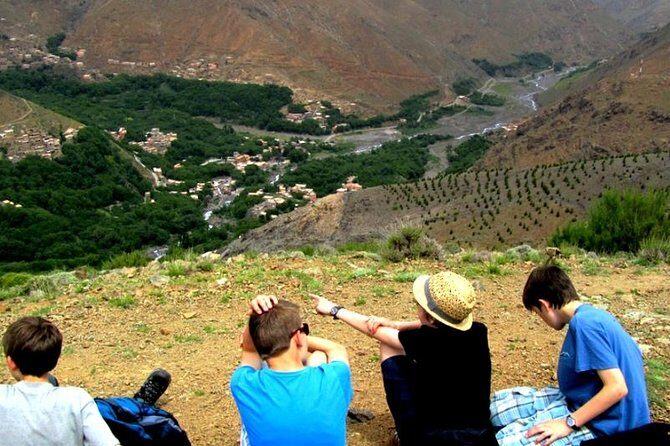 Day Trip:Berber Villages and 4 Valleys Atlas Mountains &Waterfu l& camel Ride - The Sum Up
