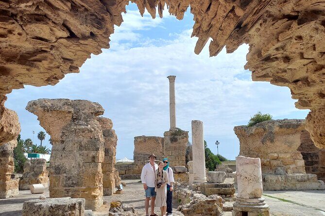 Daytrip Carthage Sidi Bousaid Bardo and Tunis Medina - Key Points