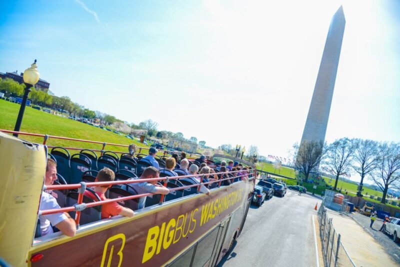 DC: Hop-On Hop-Off with 17 Stops plus Arlington Walking Tour - Key Points