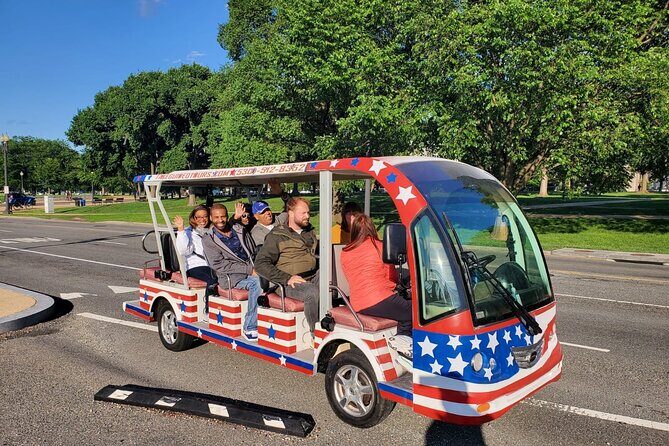 DC Monuments Day or Night American History Guided E-Cart Tour - FAQ