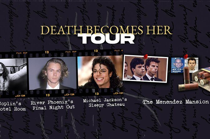 Death Becomes Her Funeral Limo Tour of Los Angeles - A Ride Through Los Angeles’ Shadowy Corners