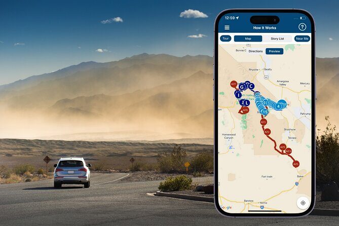 Death Valley National Park Self-Guided Audio Driving Tour - A Detailed Look at the Itinerary