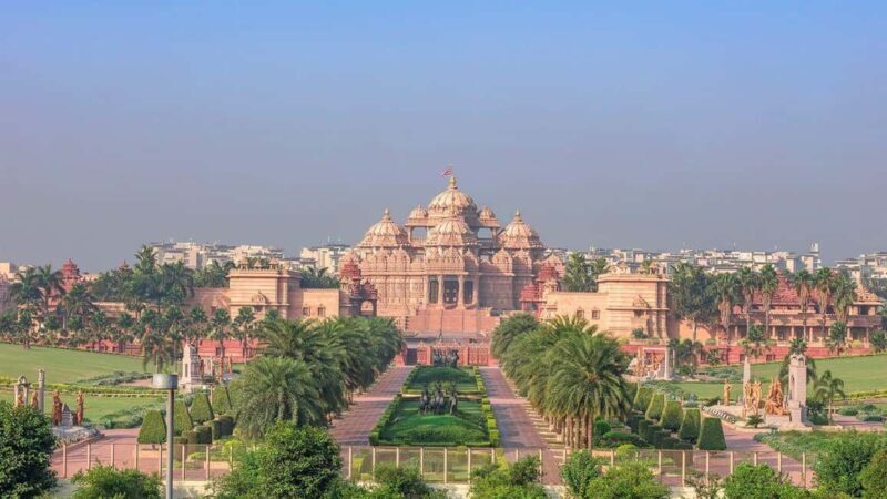 Delhi: Akshardham Temple Tour and Musical Fountain Show - The Reality of Visiting Akshardham at Sunset