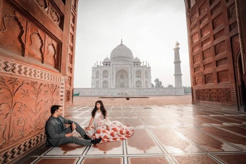 Delhi: Sunrise Taj Mahal & Elephant SOS Tour with Transfers - Watching the Sunrise at the Taj Mahal