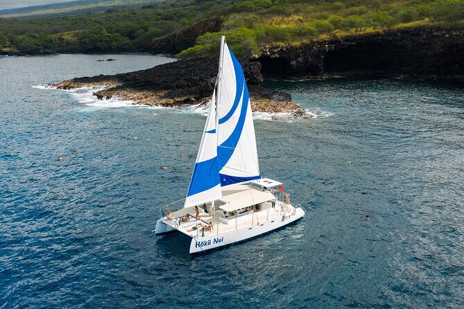 Deluxe Sail & Snorkel to the Captain Cook Monument - Setting Sail from Keauhou Bay