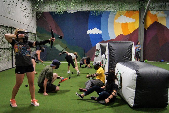 Denver Archery Dodgeball - 75 Minute Indoor Experience - What to Expect at Denver’s Archery Dodgeball Arena