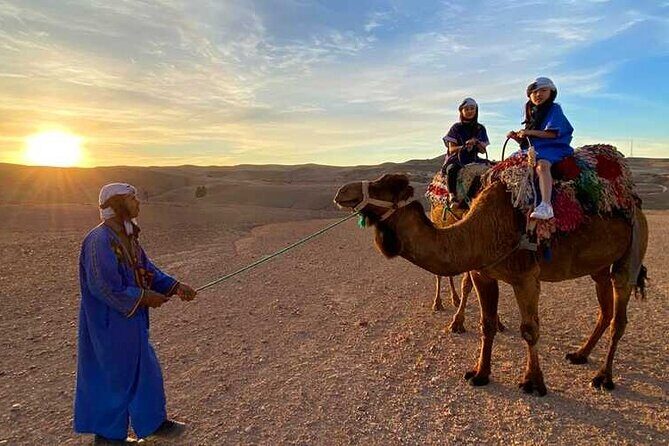 Desert Agafay Dinner Show and Camel Ride with Magical view - An Authentic Escape to the Agafay Desert