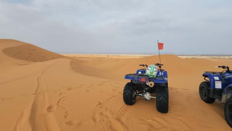 Desert Camp Overnight from Merzouga with Camel & Quad Bike - Key Points