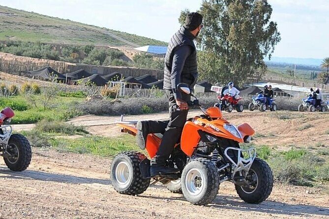 Desert quad biking and camel riding plus diner under stars - Quad Biking in the Dunes
