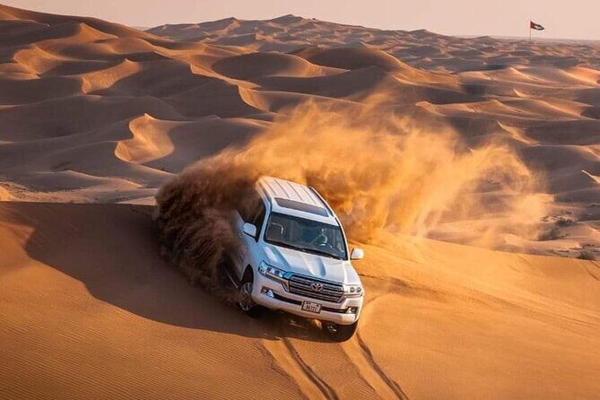 Desert Safari, 60-Min Self-drive ATV, Camel ride, Shows, Dinner - The Dune Adventure Starts Strong