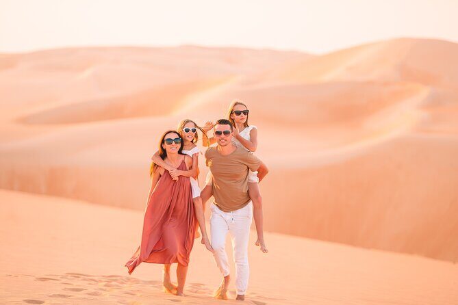 Desert Safari BBQ dinner, Camel ride & sandboarding from Dubai - FAQ