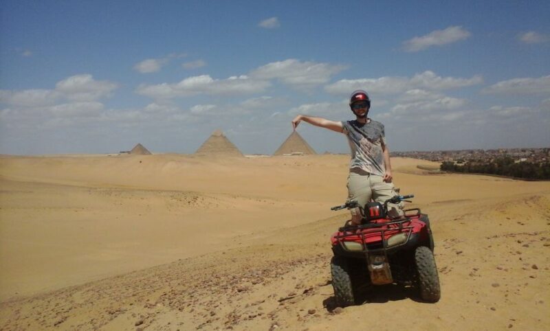Desert Safari by Quad Bike Around Pyramids - Key Points