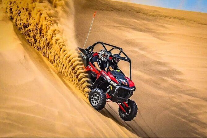 Desert Safari Dubai With High Speed Dune Buggy And Dinner in 5 Star Camp - Key Points