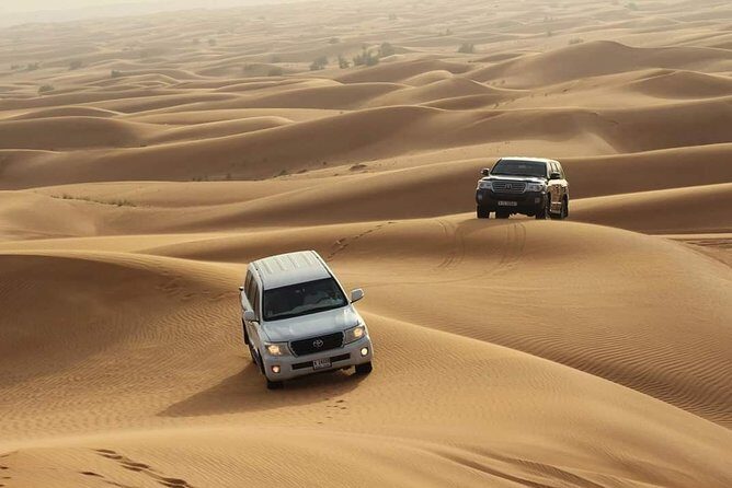 Desert Safari : free Sandboarding, Camel Riding,BBQ Dinner + Live activities - A Step-by-Step Look at the Itinerary