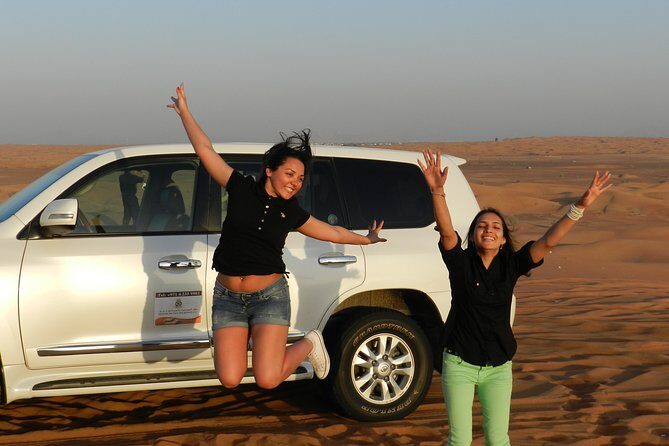 Desert Safari in Dubai Red Dunes with BBQ VEG Dinner - Key Points