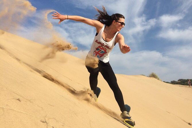 Desert Safari Morning with Camel Ride and Sand Boarding - The Sum Up