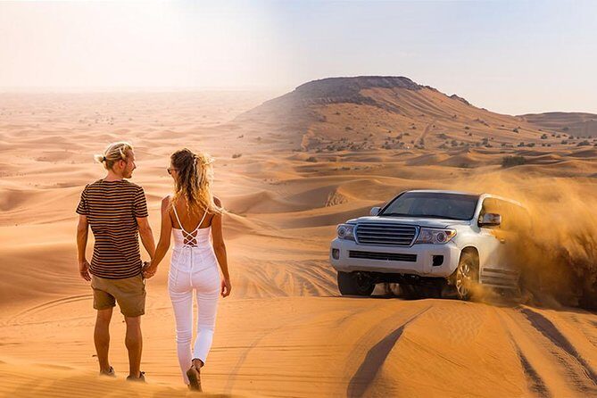 Desert Safari Red Dunes with Camel Ride, Sandboard, BBQ and Shows - Starting Point and Timing