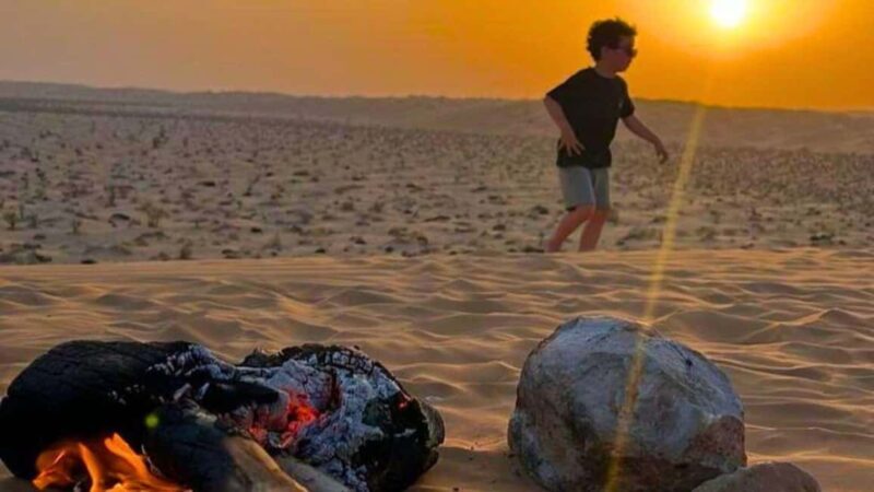 Desert Safari - Sunset - In the Empty Quarter Desert - An In-Depth Look at the Desert Safari Experience