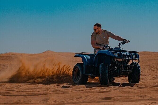 Desert Safari with 30 Minutes Quad Biking on High Red Dunes (Complete Package) - FAQs