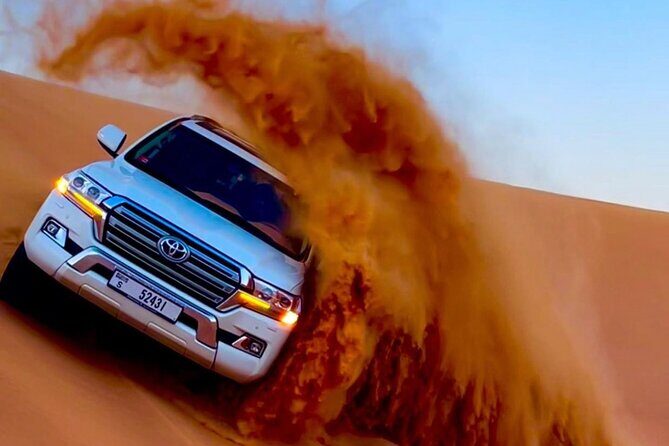 Desert Safari With BBQ Dinner, Quad Bike & Camel Ride from Dubai - Key Points