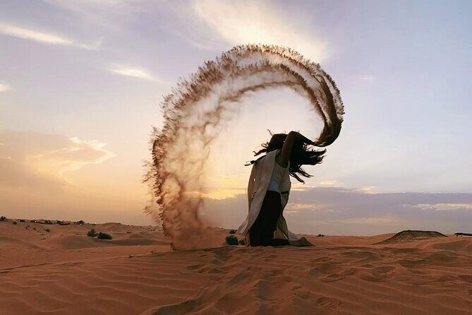 Desert Safari with Camel Ride, BBQ Dinner, Sand Board & Live Show - The Sum Up