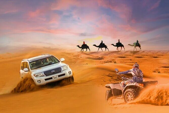 Desert Safari with Camel Riding and BBQ Dinner - Key Points