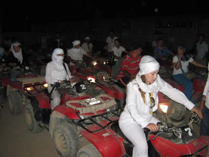 Desert Sunset Quad Bike ATV for 50Km, Oriental Show, Dinner, - FAQ About the Desert Sunset Quad Bike ATV Tour