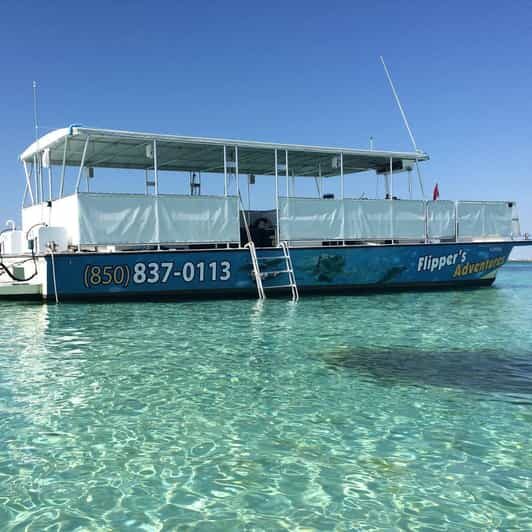 Destin: Crab Island Catamaran Tour with Dolphin Watching - The Sum Up