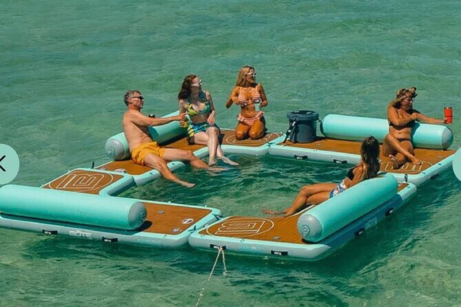 Destin: Luxury Crab Island Pontoon Charter w/ Restroom (Up to 18) - Key Points