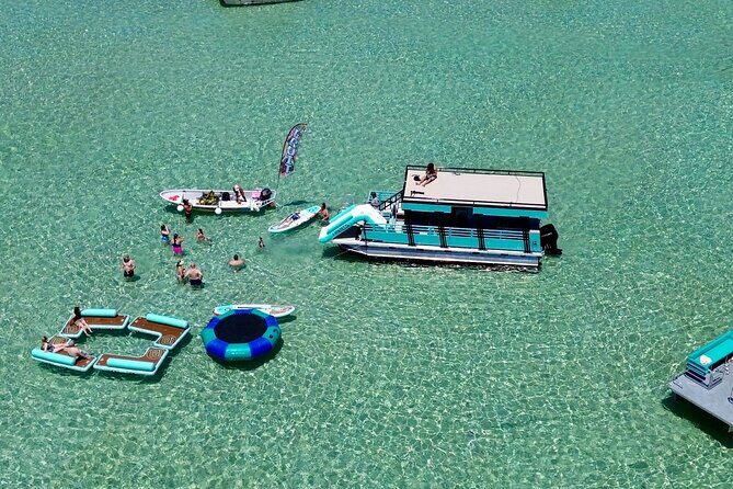 Destin: Luxury Crab Island Pontoon Charter w/ Restroom (Up to 18) - Setting the Scene: What’s Included and How It All Works