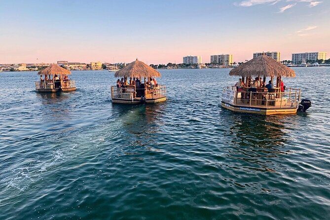 Destin's Floating Tiki Bar Cruise: 360° Harbor Views - An Up-Cclose Look at the Experience
