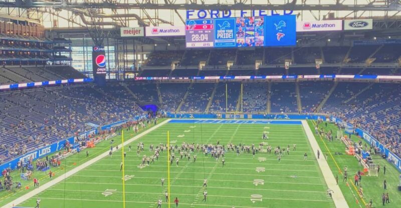 Detroit: Detroit Lions Football Game at Ford Field - Key Points